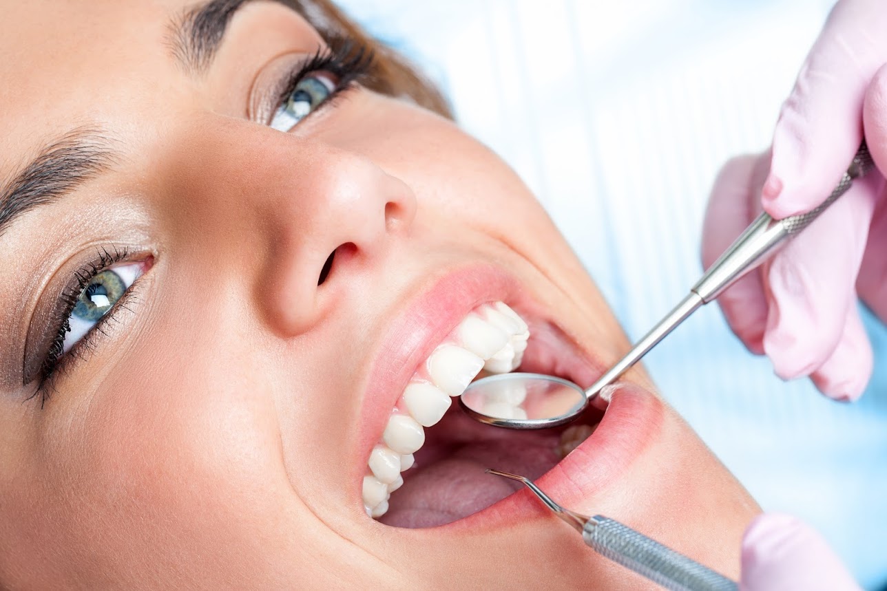 Dental cleaning and exam at Mango Dental, a dentist in Greensboro, NC