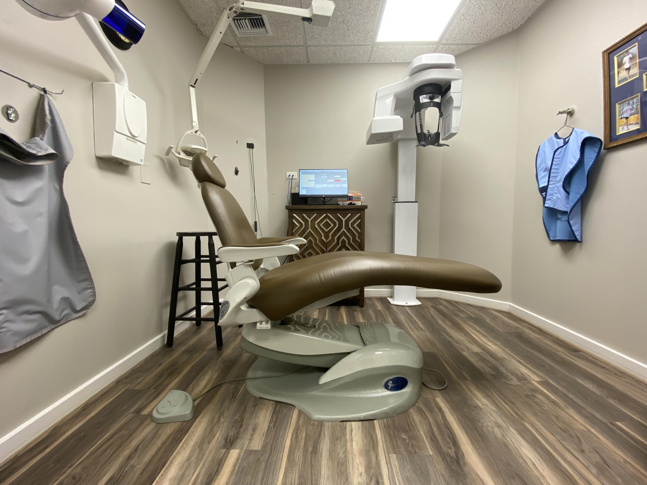 Dental X-Ray Room at Mango Dental dentist office in Greensboro, NC